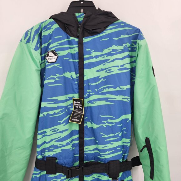 TIPSY ELVES Men's Alpine Action One Piece Ski & Snowboard Snow Suit Small NWT - Picture 8 of 17